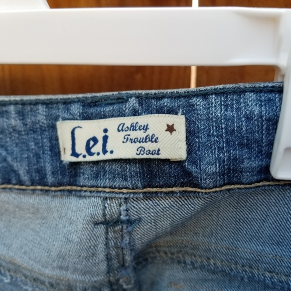 L.e.i. Jeans Ashley Trouble Boat Size 11 Junior - Picture 4 of 7